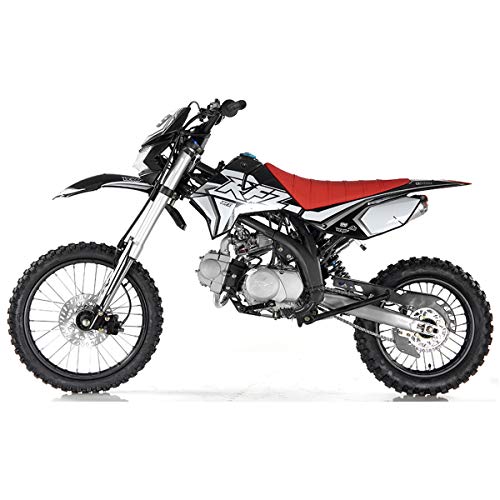 X-PRO 125cc Adult Gas Dirt Pitbike with Headlight, Black