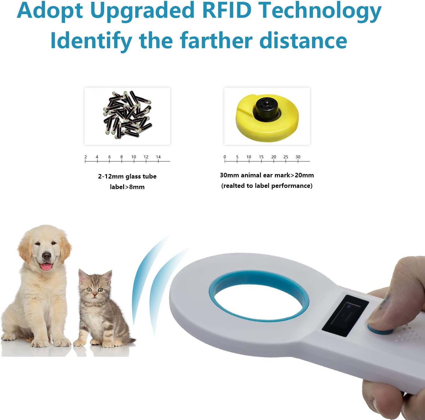 NetumScan Pet Microchip Reader Scanner