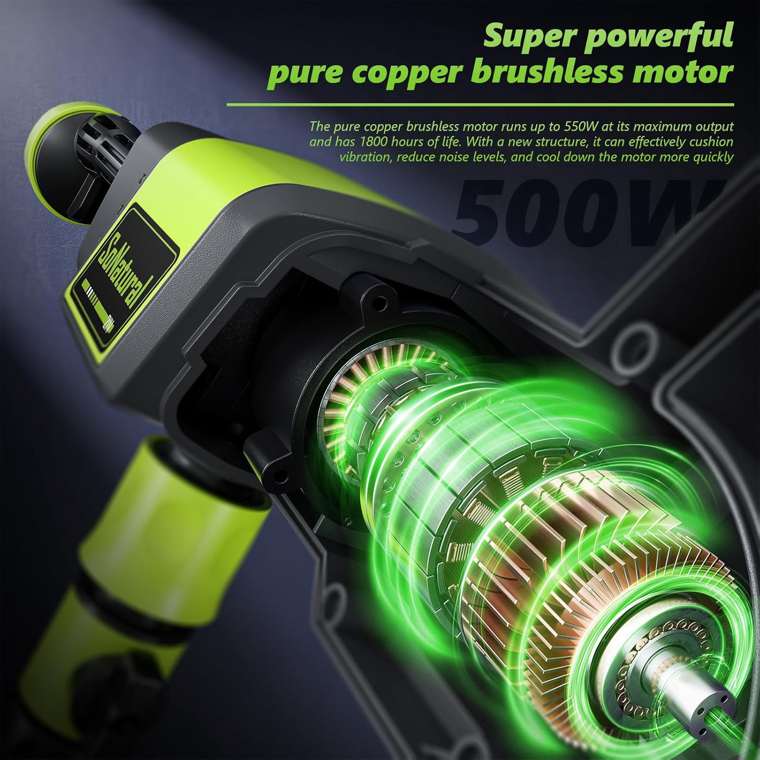 Cordless Pressure Washer, 1070PSI Portable Power Washer with 2 x 4.0Ah Battery, 6-in-1 Nozzle, 3 Speed Adjustment LCD Touch Screen