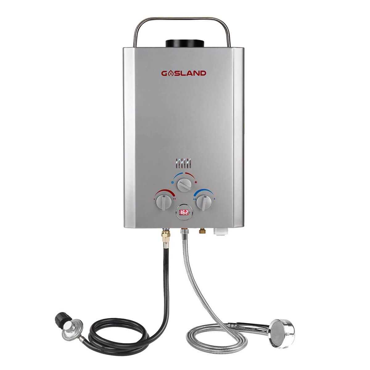 Tankless Water Heater GASLAND Outdoors 1.58GPM 6L Portable Gas - Shop Hardware Tools Online Store