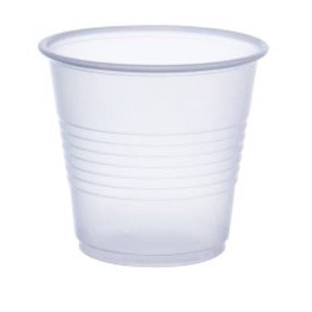 Conex Galaxy Drinking Cup 3.5 oz. Translucent Plastic Y35 - Case of 2500