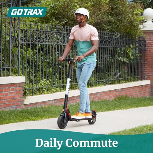 Gotrax GXL V2 Electric Scooter, 8.5" Solid Tire, Max 9 Mile and 15.5Mph Speed Power by 250W Motor, Lightweight 25.95lb