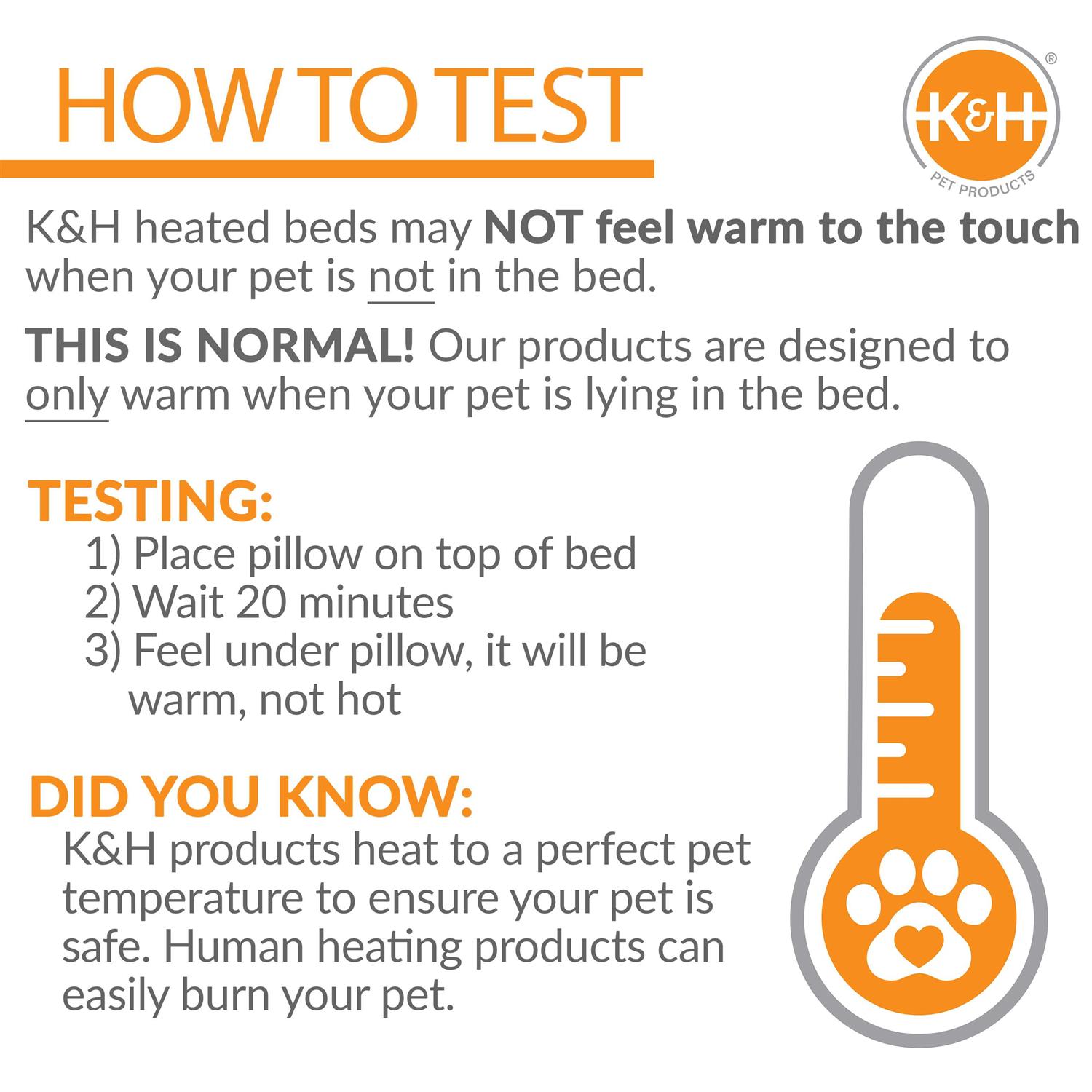 K&amp;H Deluxe Lectro-Soft Outdoor Heated Pet Bed - Pet Supplies online store