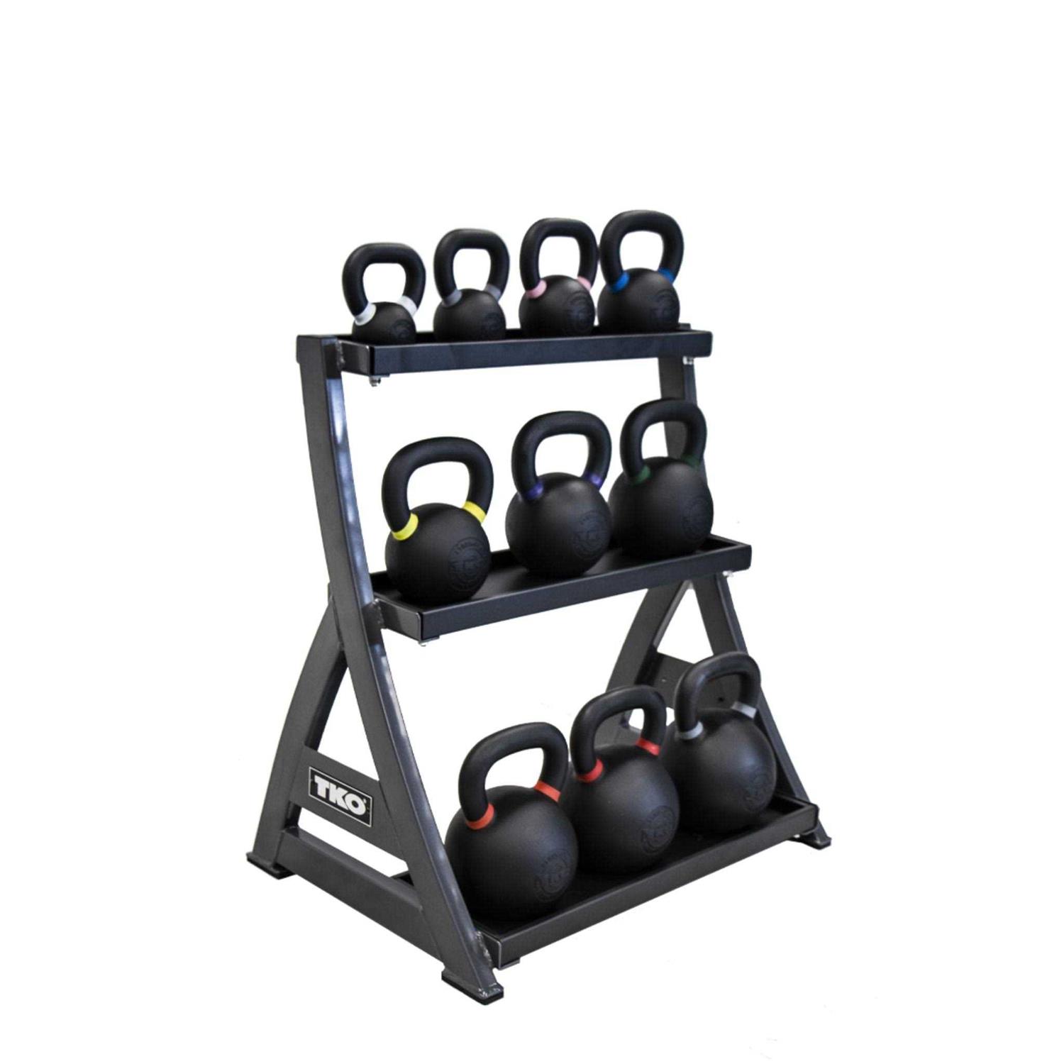 TKO 3-Tier Kettlebell Rack - Sports Supplies Online Store