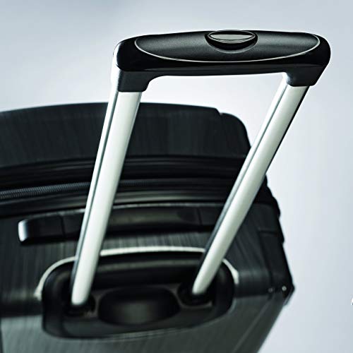Samsonite Winfield 2 Hardside Expandable Luggage with Spinner Wheels, Brushed Anthracite, Checked-Large 28-Inch