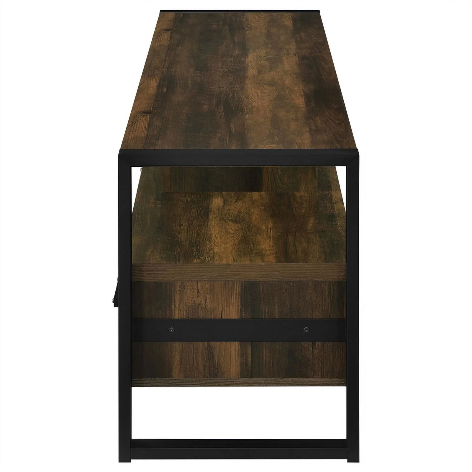 Coaster 3-Drawer Farmhouse Wood TV Stand for TVs up to 75" in Dark Pine Brown
