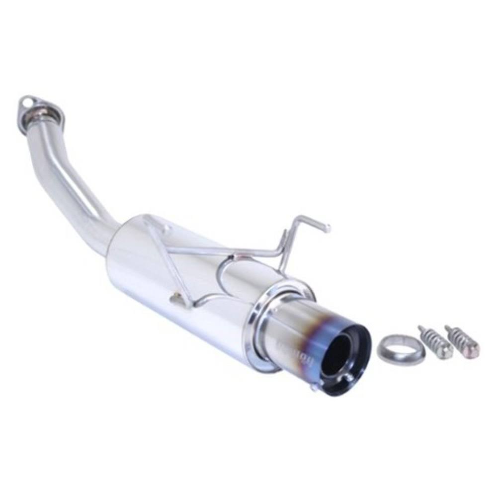 Megan Racing Axle Back Exhaust: Honda CR-Z 11+ Blue Titanium Tip MR-ABE-HCZ10DS-BT
