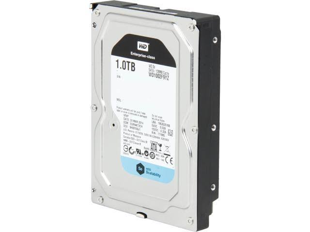 WD SE WD1002F9YZ 1 TB 3.5x22 Internal Hard Drive - SATA