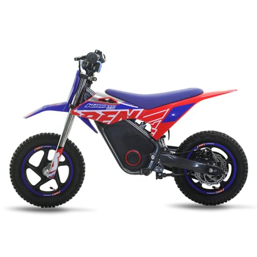 E500 36V Kids Electric Dirt Bike, Electric Motorcycle with 700W Motor | 21.7 mph Max Speed, 15.5-Mile Range & 3 Speeds Off-Road Bike for Ages 4-8
