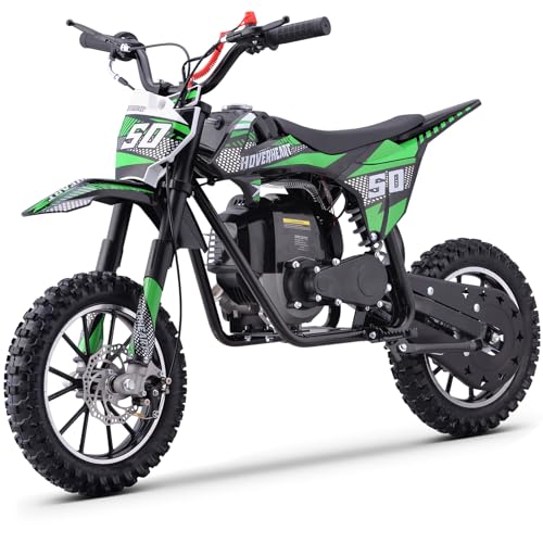 Kids 50cc Dirt Bike, 49cc Gas Dirt Bike for Kids 8-14, Gas Powered Mini Dirt Bikes, 2 Stroke Dirt Bikes, Max Load 165 Lbs