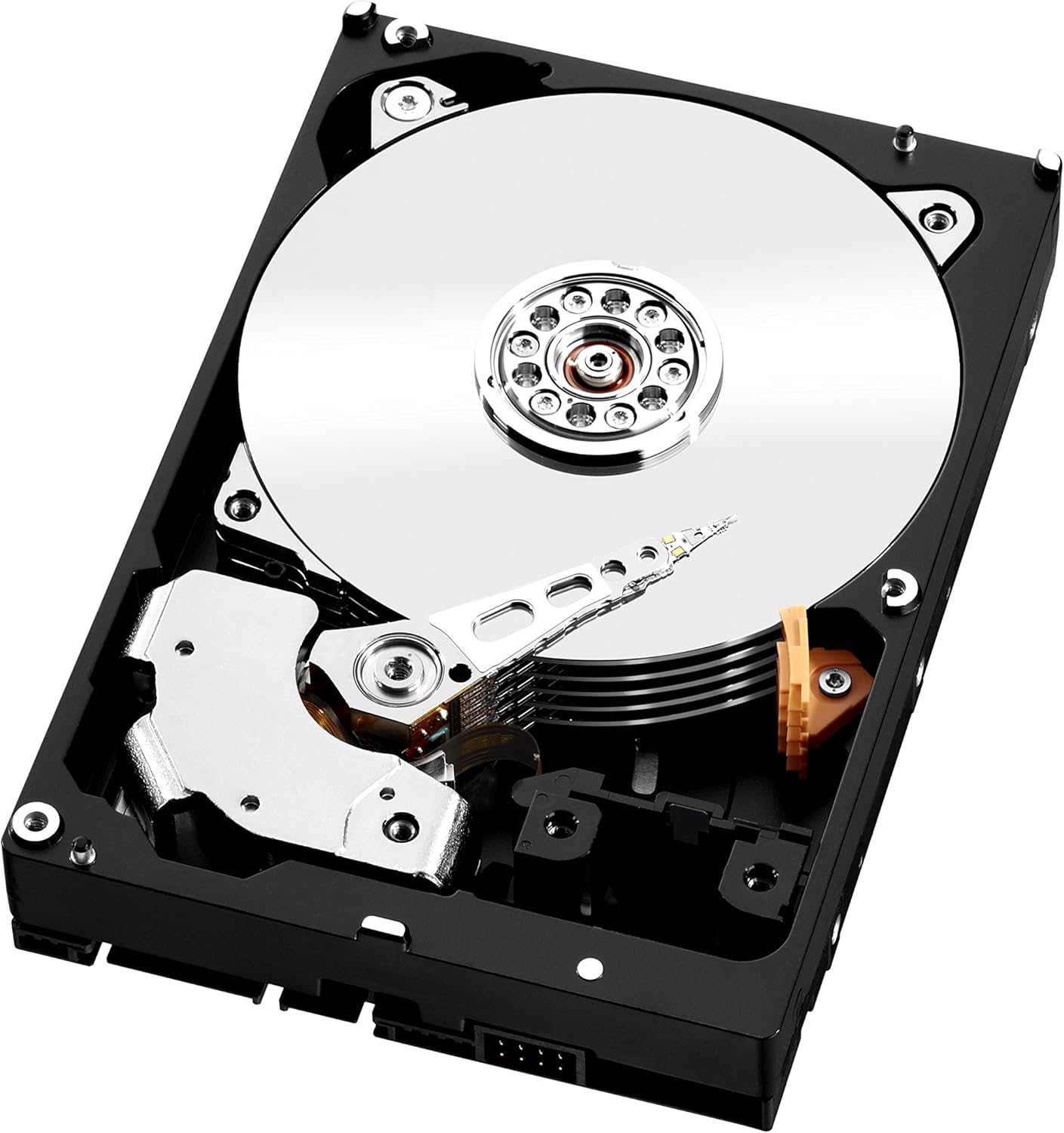 WD Red Pro 6TB 3.5-Inch SATA III 7200rpm 128MB Cache NAS Internal Hard Drive (WD6002FFWX)