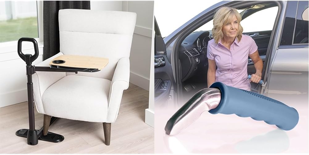 Able Life Able Tray Table & Able Life Auto Cane