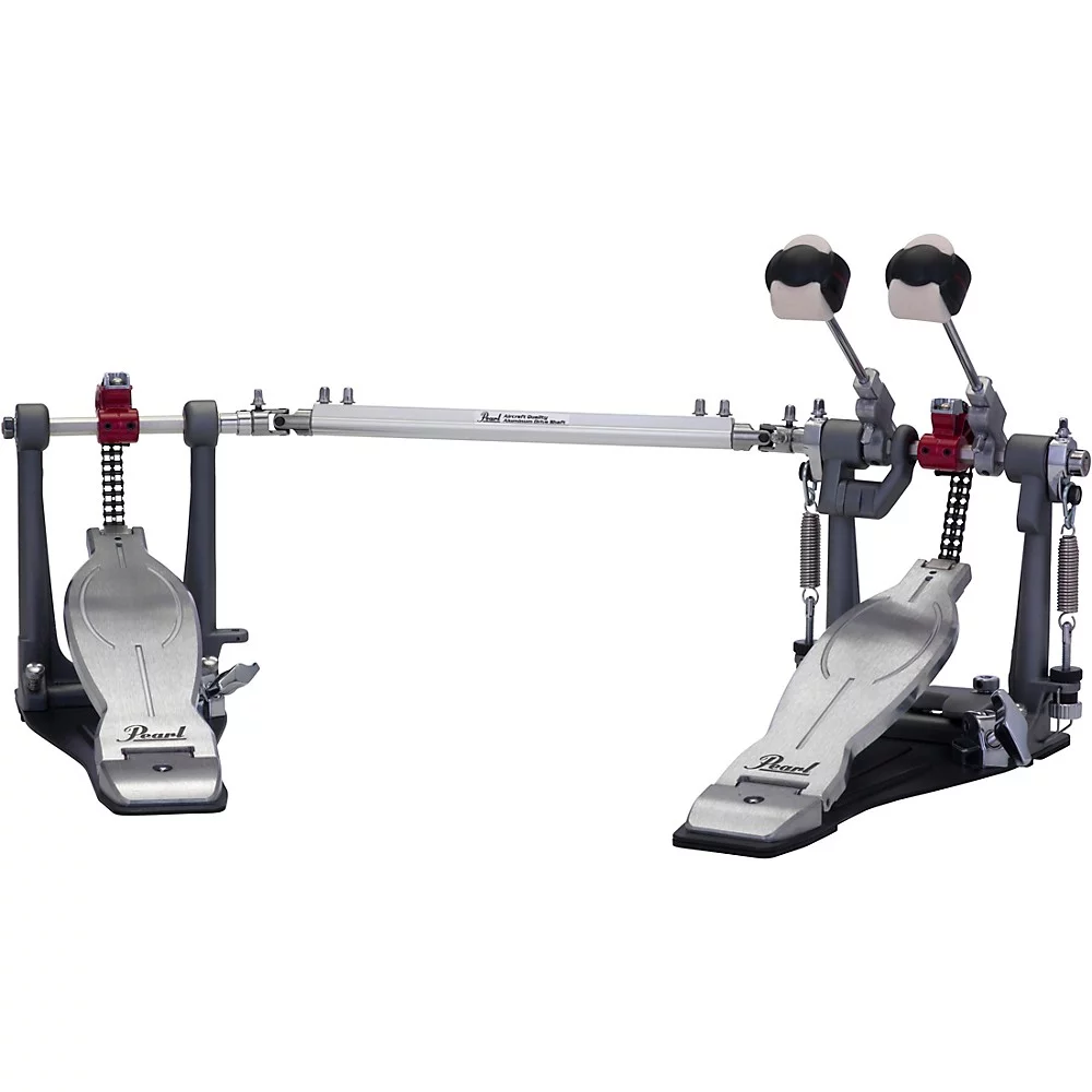 Pearl Eliminator Solo: Red Cam Double Bass Drum Kick Pedal P1032R