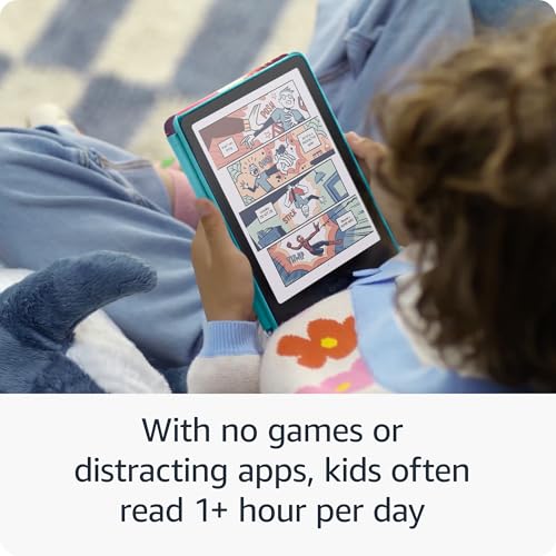 Amazon Kindle Colorsoft Kids (16 GB) &ndash; First Kindle for kids in color, with cover - Fantasy River