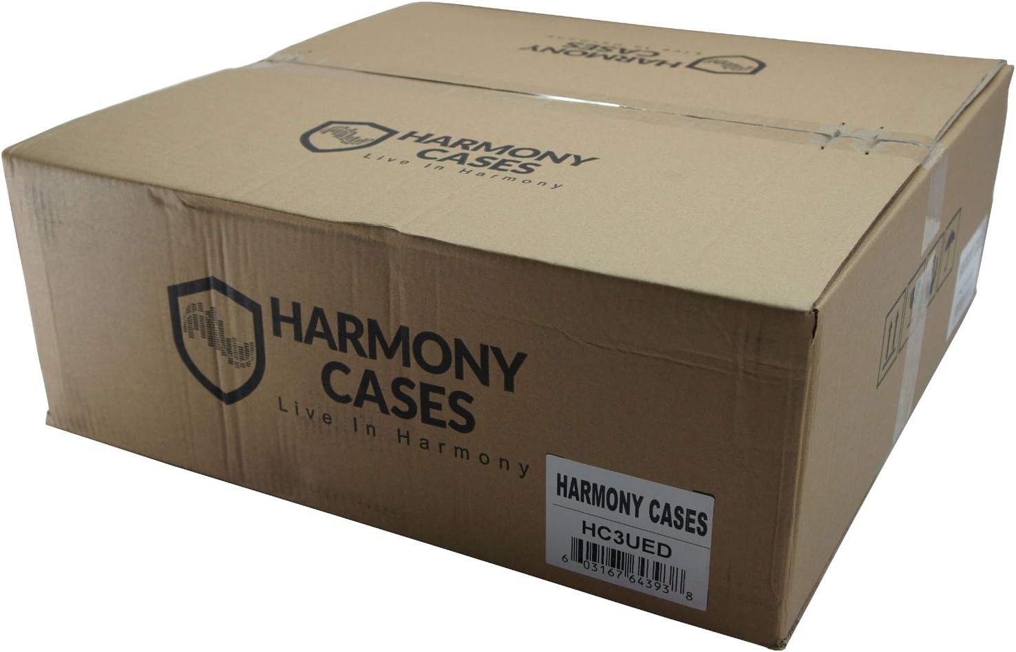 Harmony Cases HC10UEDHW DJ Flight 10U FX Effect 16" Depth Case Casters & Handle