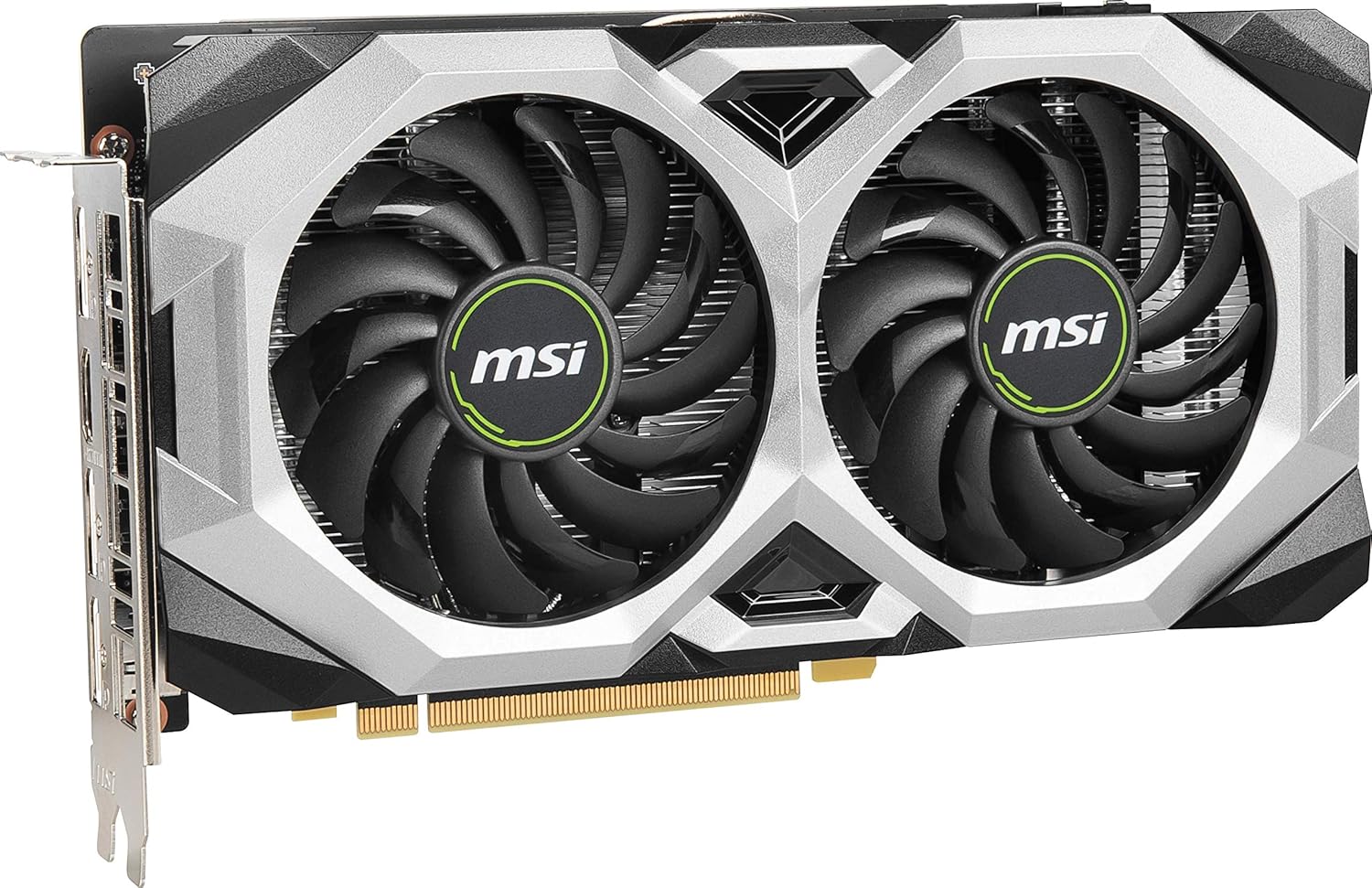 MSI Gaming GeForce RTX 2060 126GB GDRR6 192-bit HDMI/DP 1680 MHz Boost Clock Ray Tracing Turing Architecture VR Ready Graphics Card (RTX 2060 Ventus
