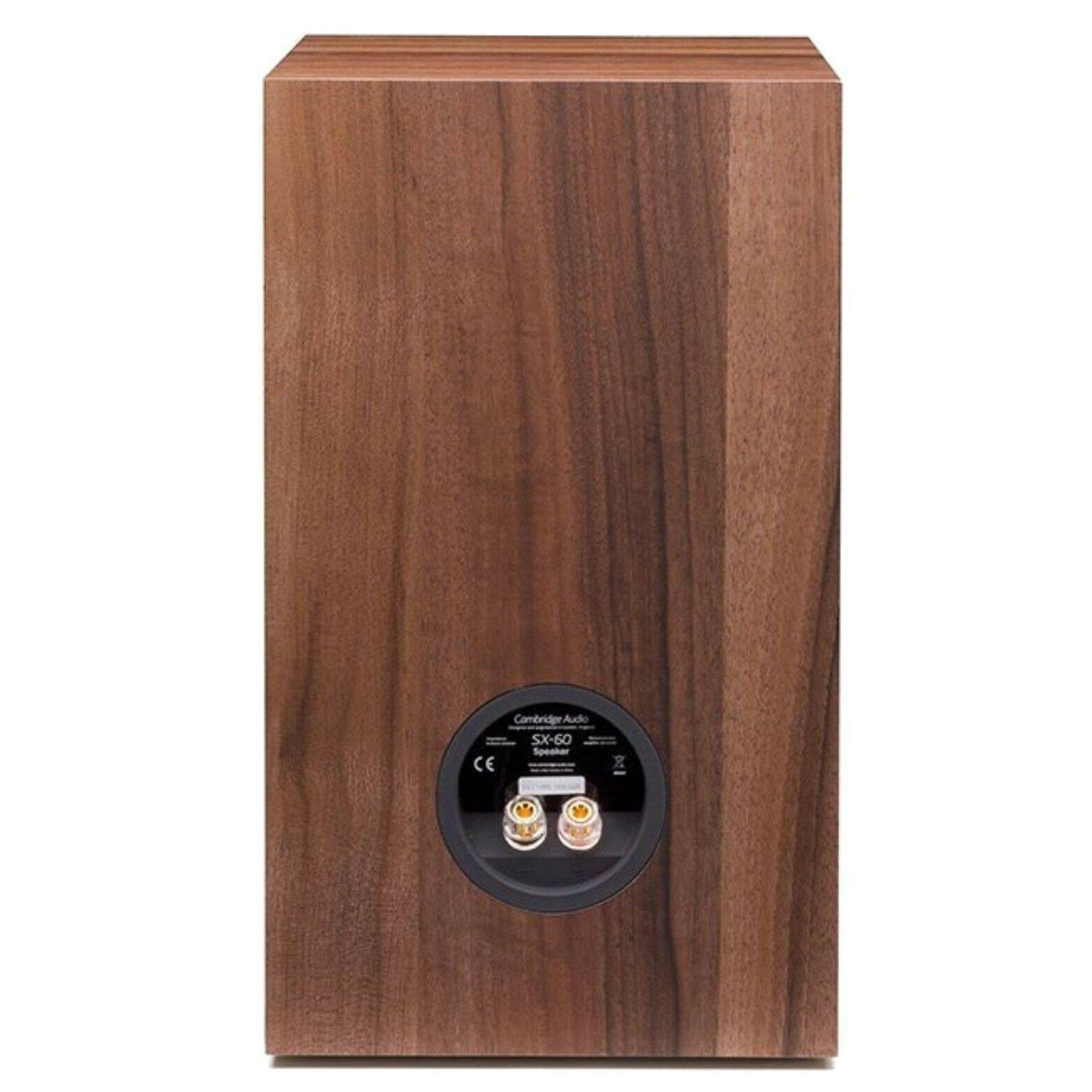 Cambridge Audio - SX-60 - Stand Mount Speakers - Dark Walnut (Pair)