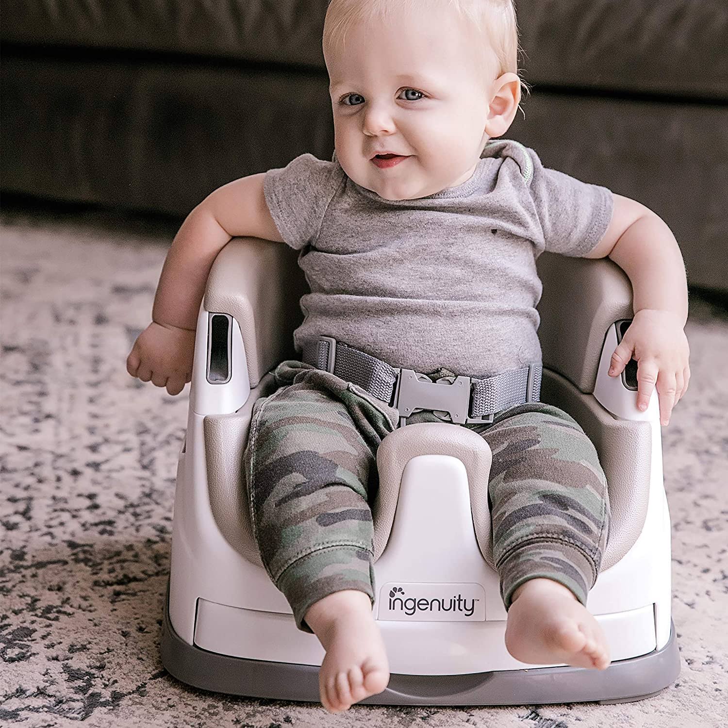 Ingenuity - Cashmere Baby Base 2-in-1 Booster Feeding Seat