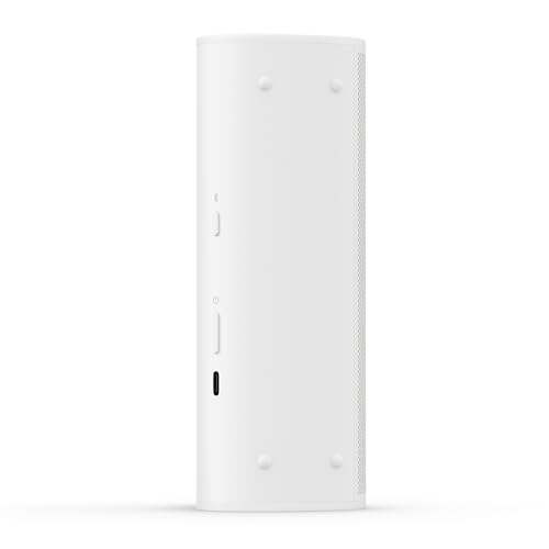 Sonos Roam 2 - White - Portable Waterproof Bluetooth Speaker