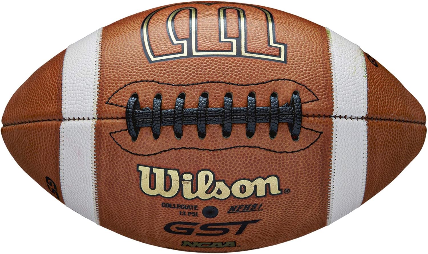 WILSON GST Leather Game Football - Official