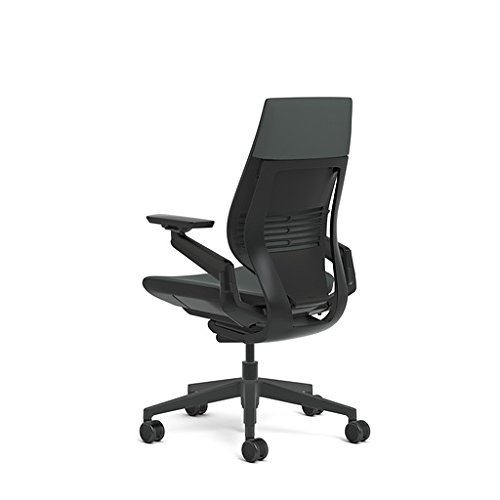Steelcase Gesture Office Chair - Ergonomic Work Chair with Wheels for Carpet - Comfortable - Intuitive-to-Adjust for Desk - 360-Degree Arms