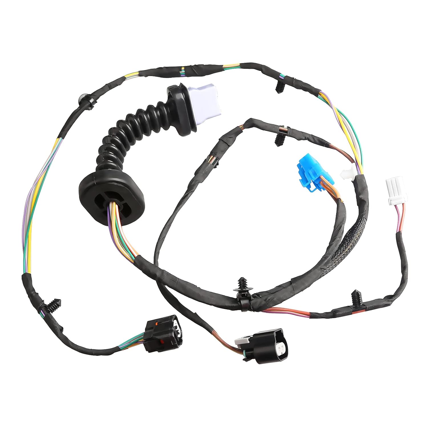 WMPHE Compatible with 645-506 Door Harness with Connectors Dodge Ram 1500 2500 3500 2004 2005 2006 2007 2008, Dodge Ram 4500 5500 2008 2009 2010