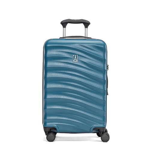 Travelpro Maxlite Air V2 Hardside Expandable Carry on Luggage, 8 Spinner Wheels, Lightweight Hard Shell Suitcase, TSA lock, Black, Carry On 21-Inch