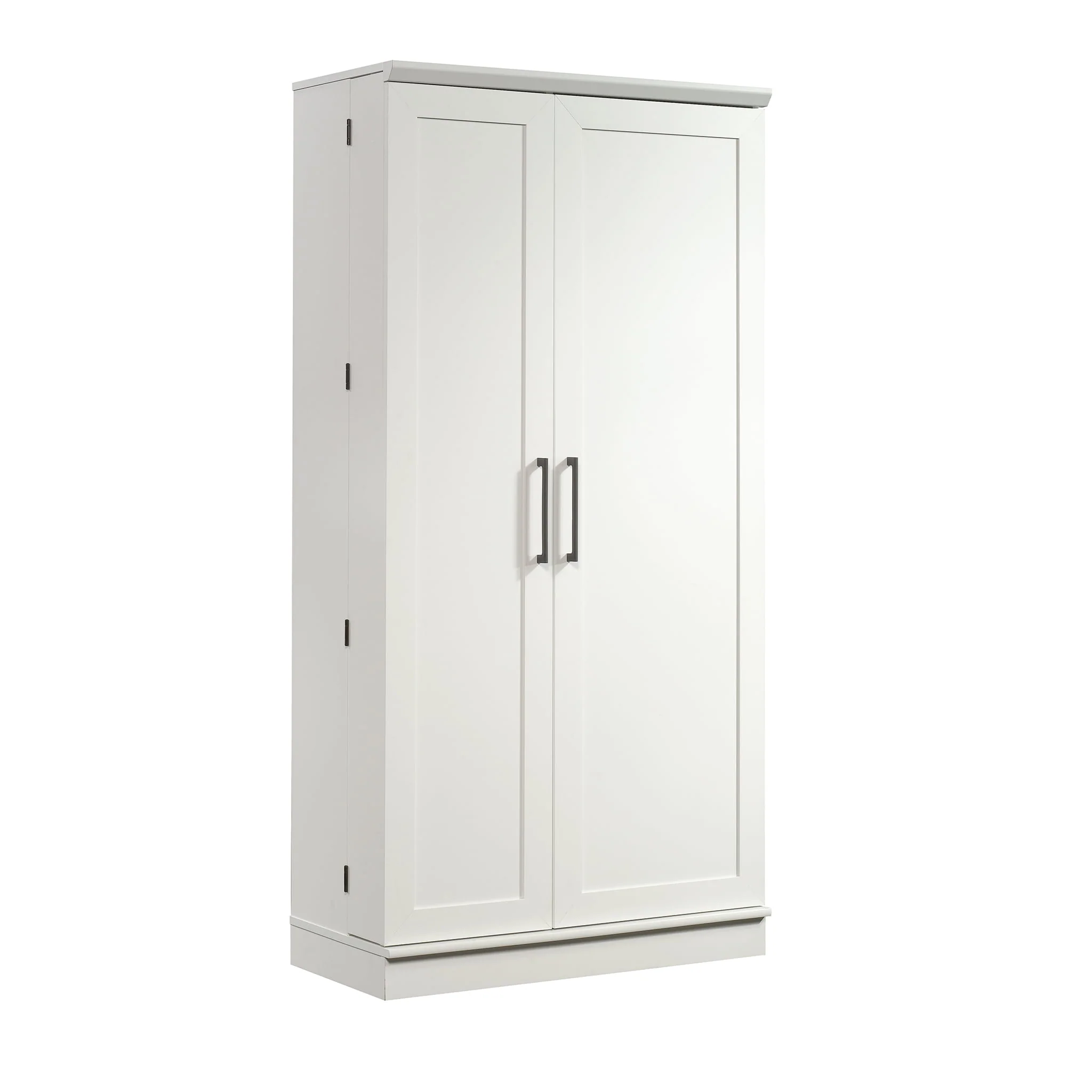 Sauder HomePlus Storage Cabinet, Soft White Finish