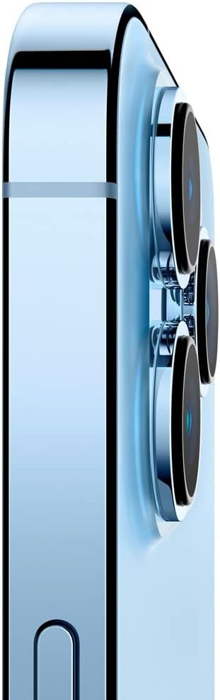 Apple iPhone 13 Pro Max, 512GB, Sierra Blue - Unlocked (Renewed)