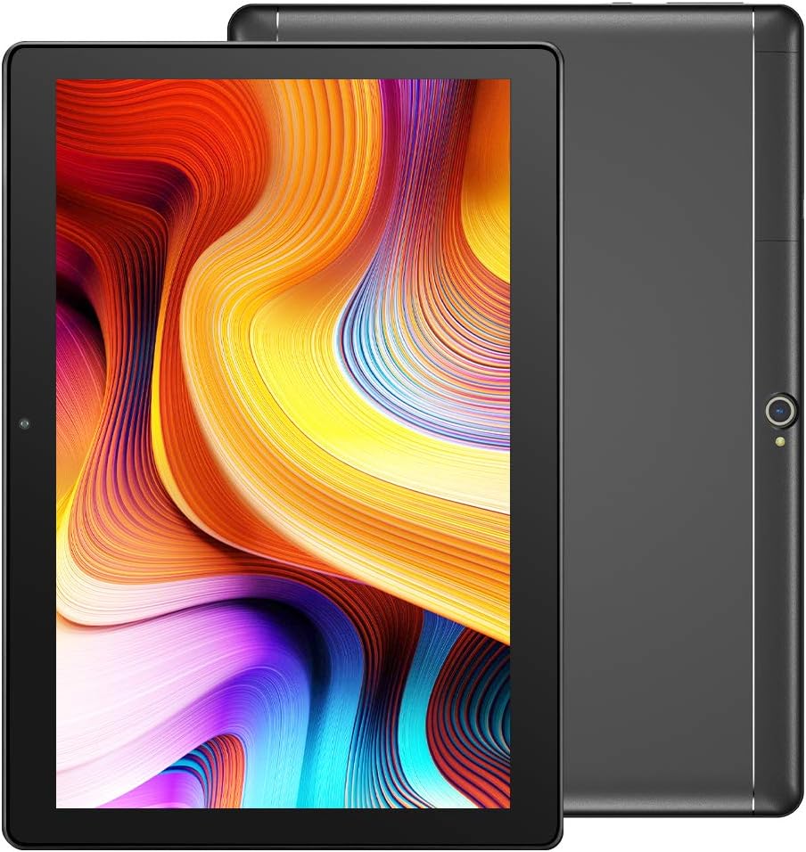 Dragon Touch Notepad K10 Tablet, 10 inch Android Tablet, 2GB RAM 32GB Storage, Quad-Core Processor, 10.1 IPS HD Display, Micro HDMI, Android 9.0 Pie