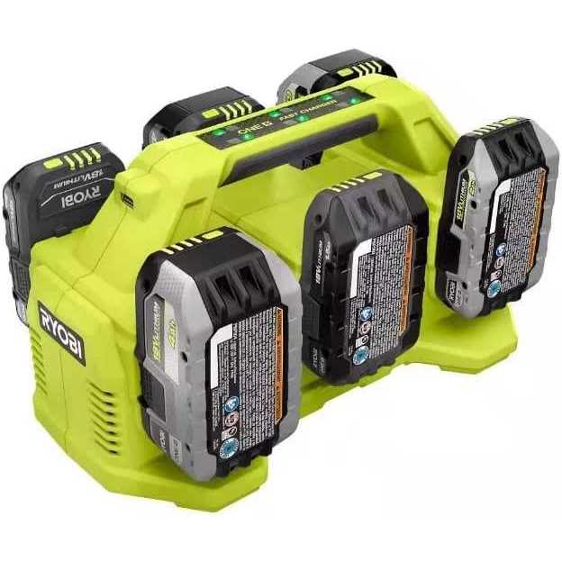 RYOBI ONE+ 18V 6-Port Fast Charger - Shop Hardware Tools Online Store