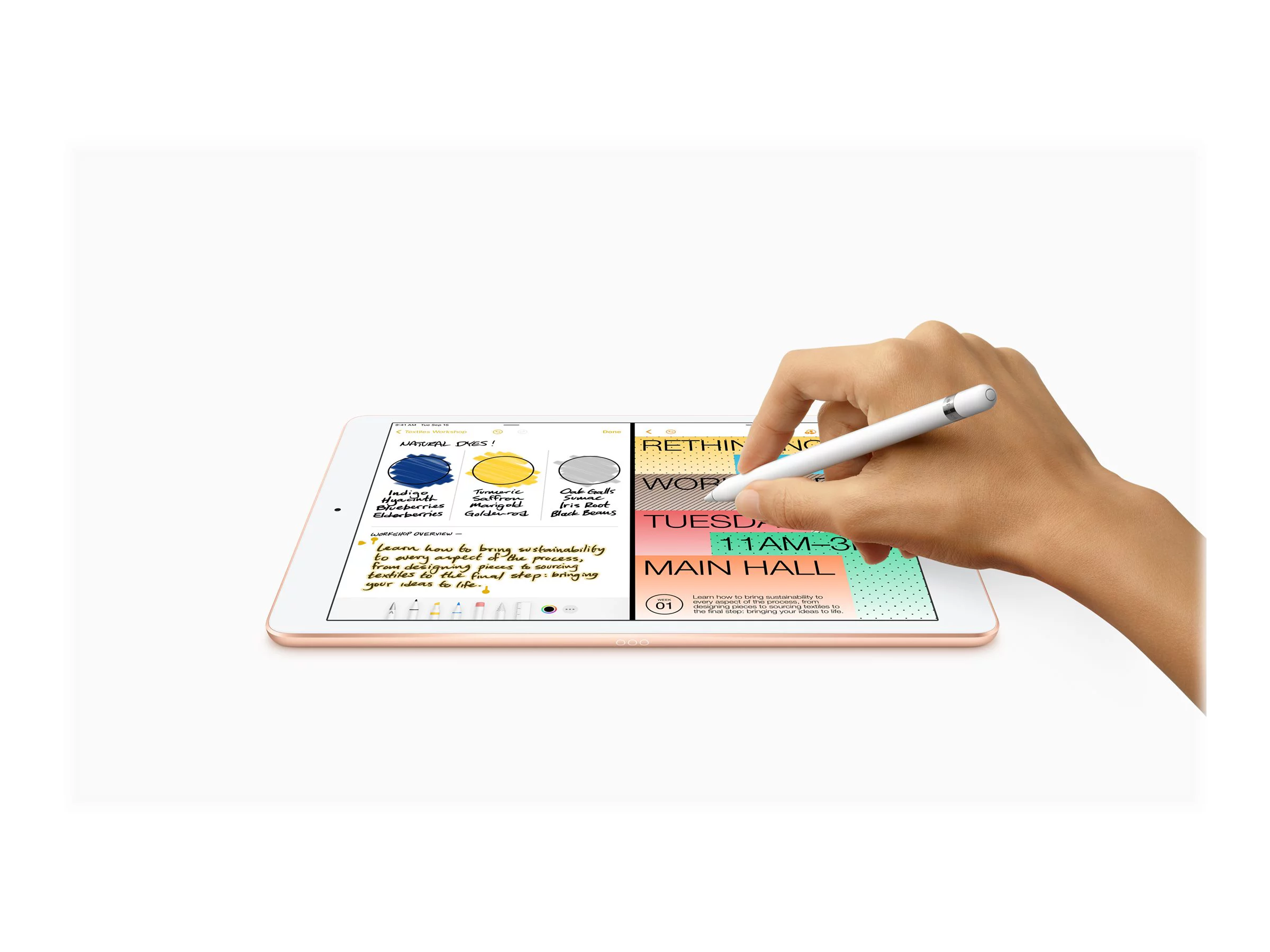 Restored Apple 10.2inch iPad WiFi 7th generation tablet 32 GB 10.2" IPS (2160 x 1620) gold (Refurbished)