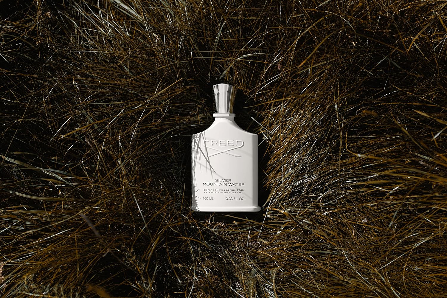 Creed Silver Mountain Water, Men's Luxury Cologne, Citrus, Fruity & Woody Fragrance, 50ML / 1.7 Fl Oz