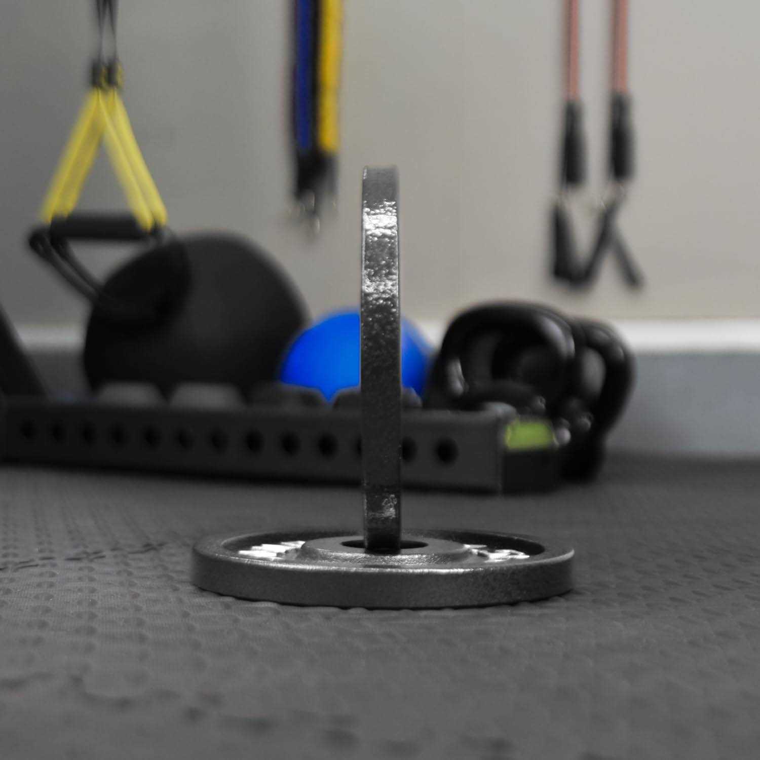 Steel Olympic Plates Set Olympic Standard Premium Coated 2.5lb, 5lb, 10lb, 25lb and for Weight Lifting Powerlifting - Sports Supplies Online Store