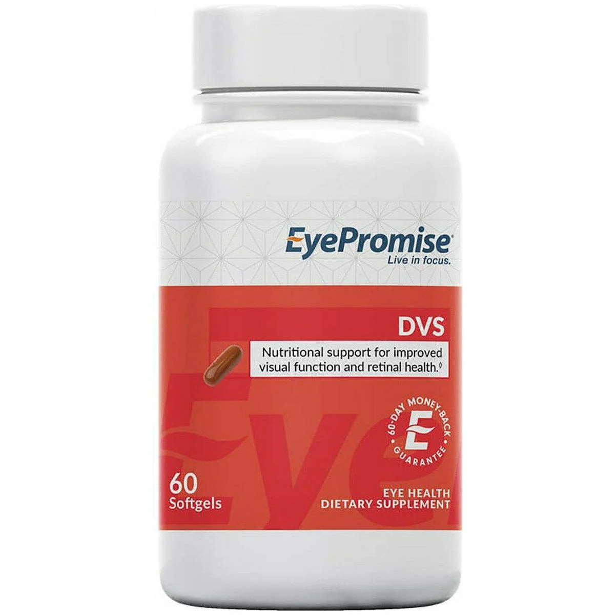 Diabetes Vision Support 60 softgels by EyePromise - Kansas Nuitrition - HNZSDS
