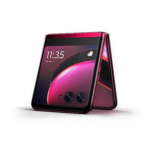 Motorola Razr 5G 256GB Magenta Unlocked A+ (Renewed)