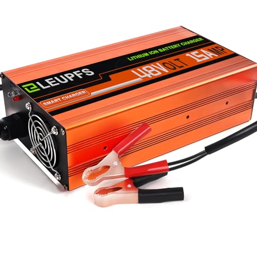 18 Amp 36 Volt Lithium Battery Charger for Golf Cart,with Trickle Charge,Suitable for LiFePO4 Batteries,5-7H Full Charge,36V Lithium Charger