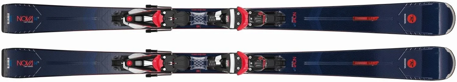 Rossignol Nova 14 Ti Carving Skis + NX 12 Konect GW Bindin (Blue)