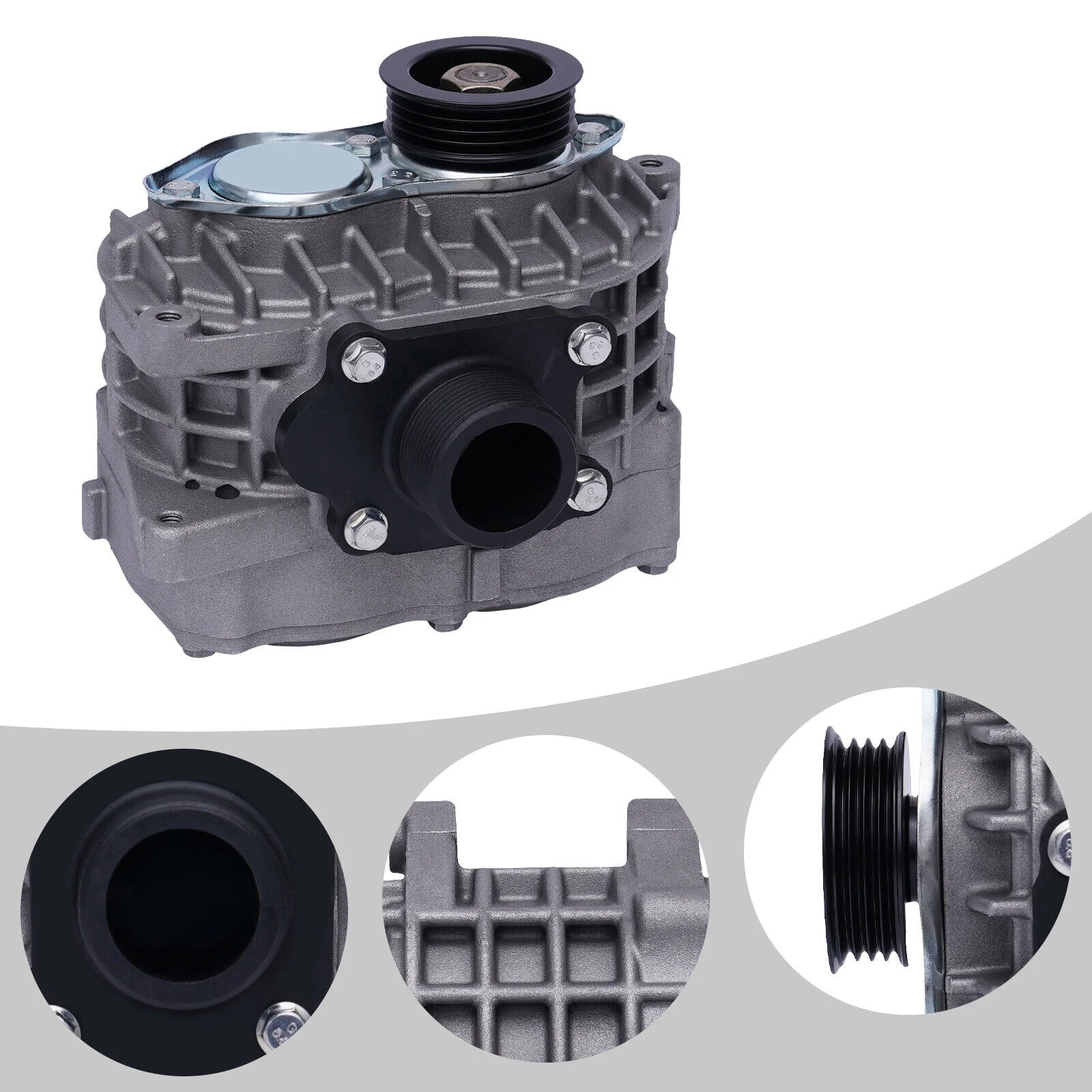 4x Roots Supercharger Compressor Blower Booster Kompressor Turbine Grey AMR500