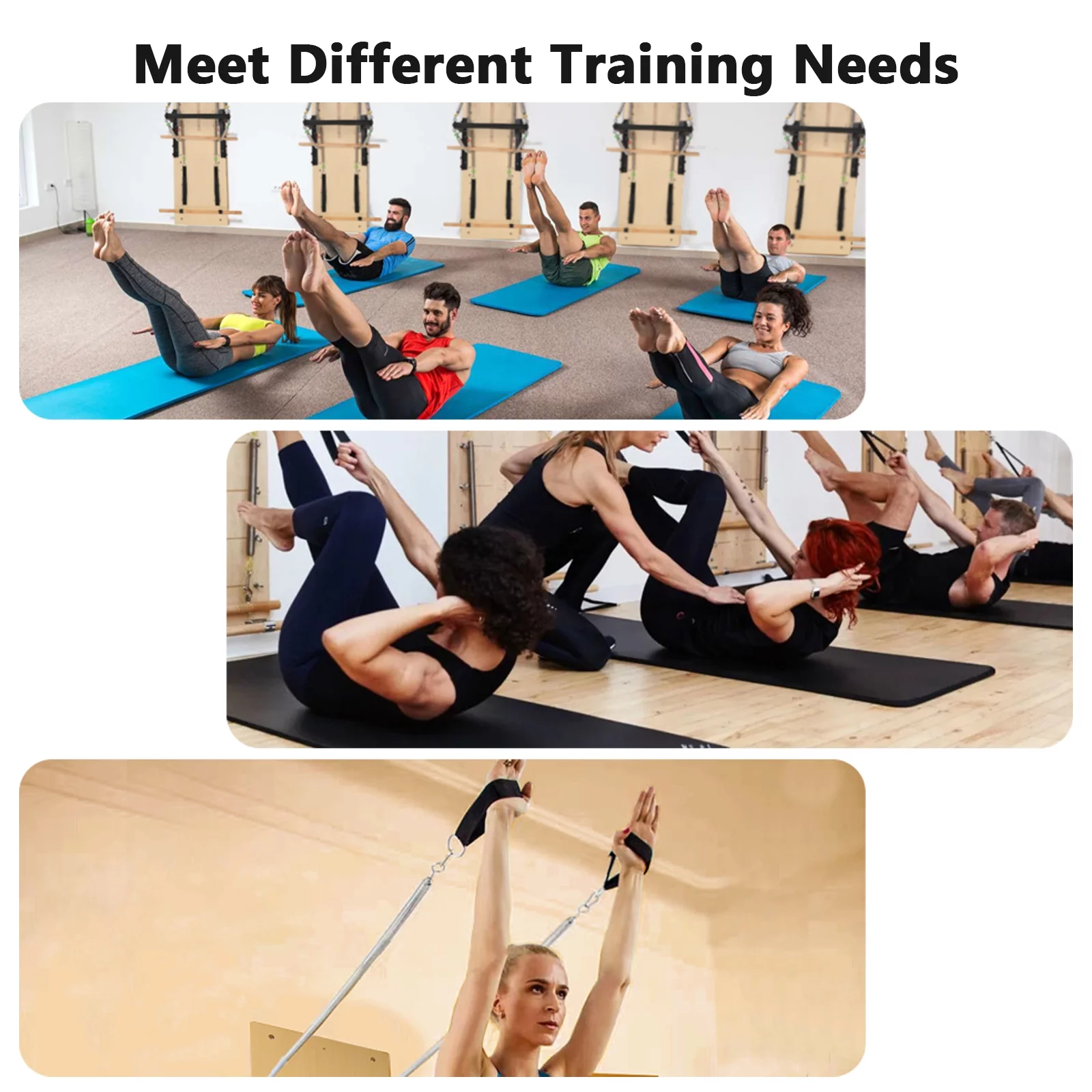 ARKANTOS Pilates Springboard, Exercise Equipment for The Home, Studio - Radiant Selections