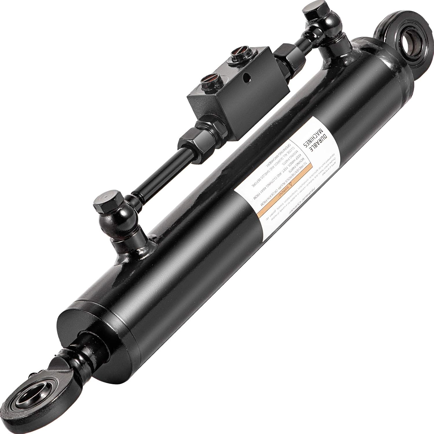 VEVOR Double Acting Hydraulic Cylinder 2'' Bore, Top Link Hydraulic Cylinder 10'' Stroke