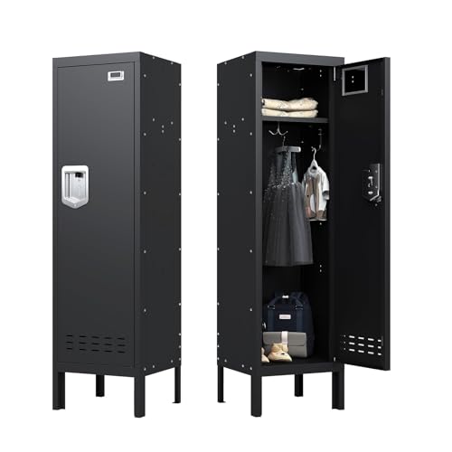 Metal Locker with 5 Doors,Lockers for Employees,66'' Steel Storage Locker for School,Gym, Office, Office,Garage