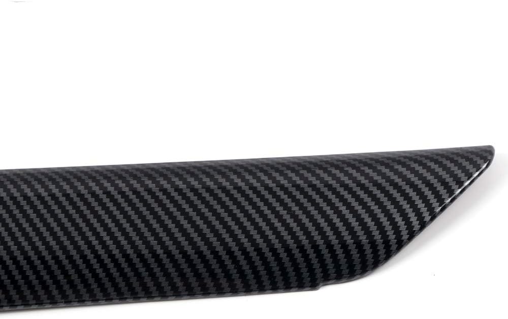 HIGH FLYING for Toyota Tundra 2014-2021 Car Accessories ABS Carbon Fiber Grain Center Consoles A/C Air Outlet Vent Decor Cover Trim 3pcs (Not Fit RHD)
