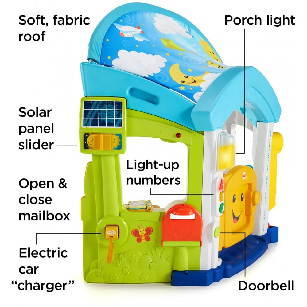 Fisher-Price Laugh & Learn Playhouse Educational Toy for Babies & Toddlers, Smart Learning Home
