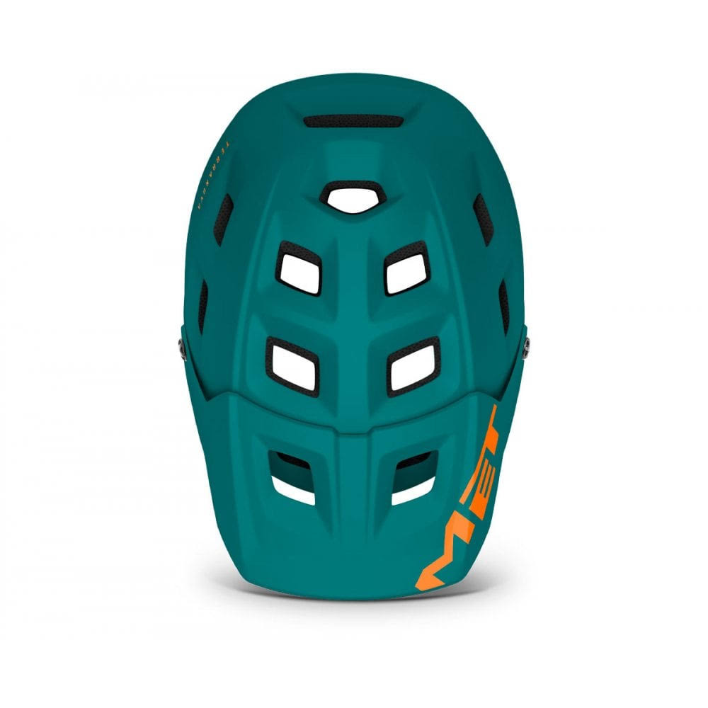 Met Terranova Helmet 2021 Green/Orange M