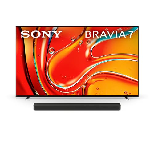 Sony 75 Inch Mini LED QLED 4K Ultra HD TV BRAVIA 7 Smart Google TV with Dolby Vision HDR and Exclusive Features for PlayStation®5 (K-75XR70)