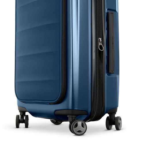 Samsonite Carry-On Pro Front Pocket Hardside Expandable 21-Inch Octiv Luggage: Durable & Impact Resistant, 360° Aero Trac Spinner Wheels