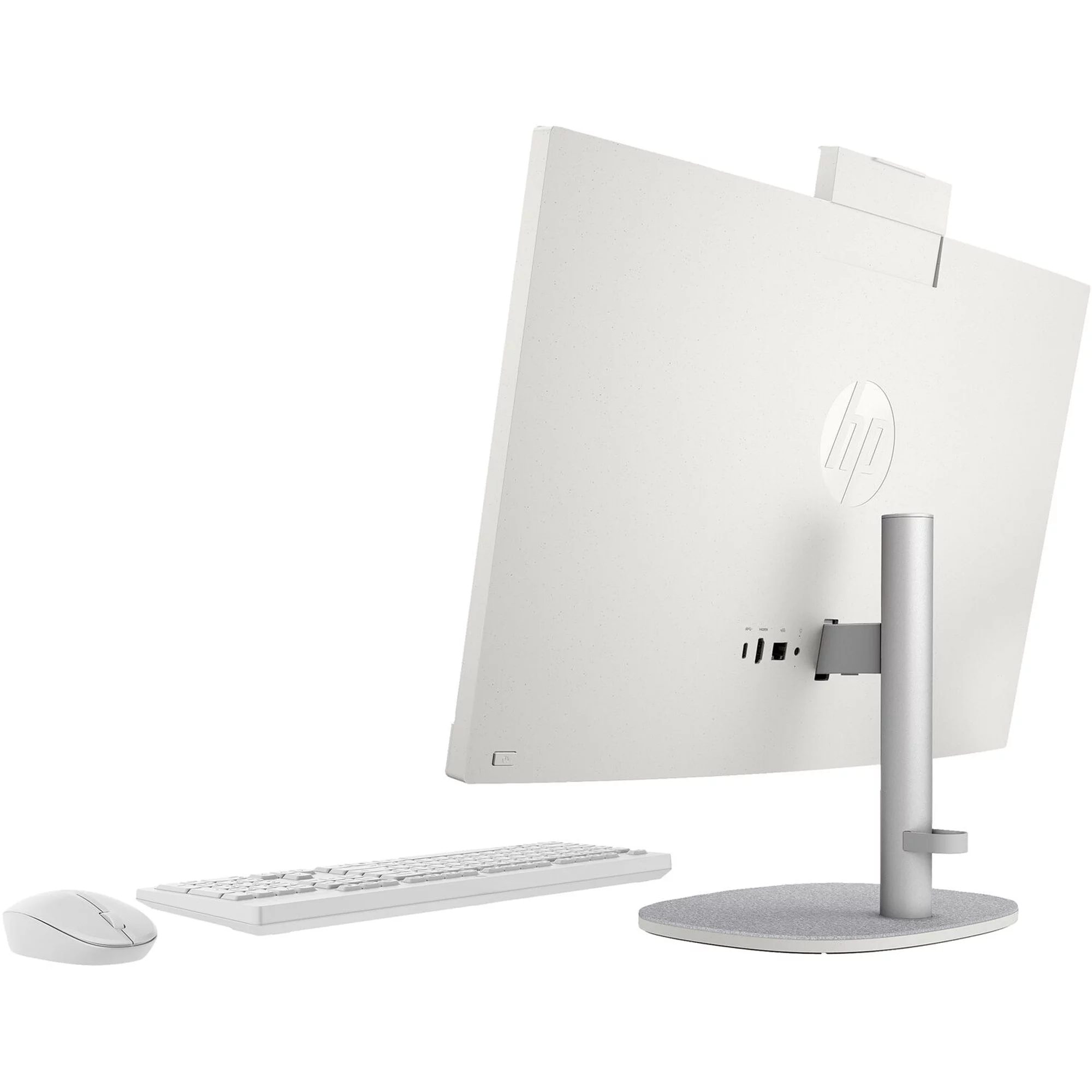 HP All-in-One Desktop 24-CR0070, 24" Touch FHD IPS, Intel Core i5-1335U, 8GB DDR4, Intel UHD Graphics, 256GB SSD, Windows 11 Home, Shell white
