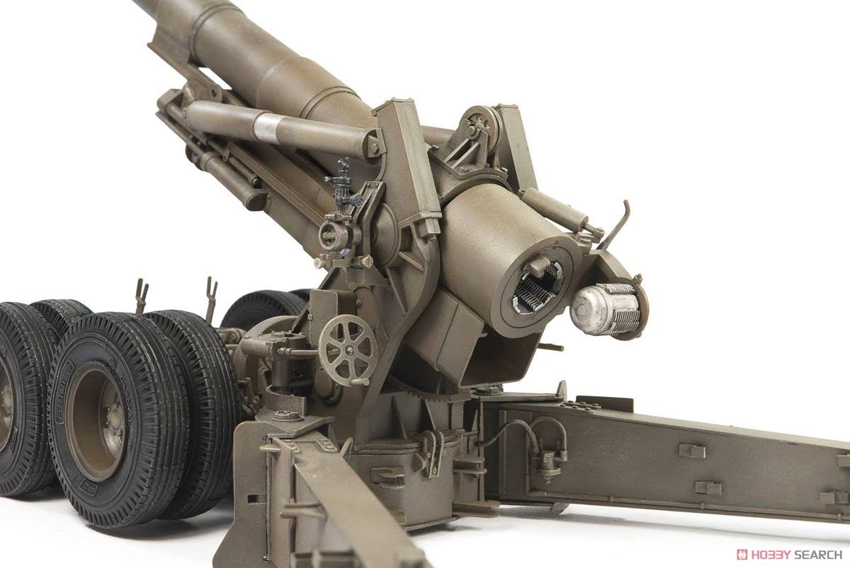 AFV Club 35321 WWII 8 inch Howitzer M1 1/35 Scale Plastic Model Kit