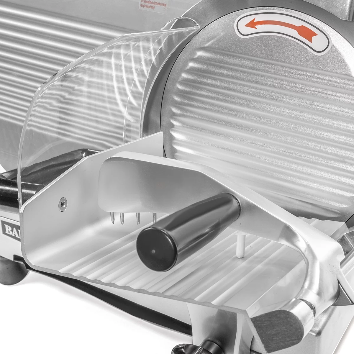 Barton 10" Inch Semi-Auto Electric Meat Slicer Cheese Food Deli Slicer Cutter Blade Adjustable Thickness
